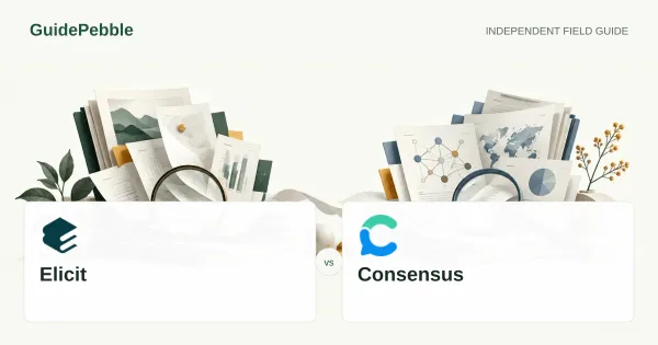 Elicit and Consensus comparison illustration